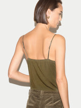 Modal Lace Cami | Dark Olive
