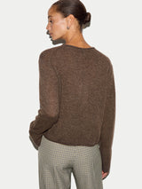 Cloud Cashmere Eldon Jumper | Brown