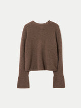 Cloud Cashmere Eldon Jumper | Brown