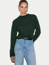 Cloud Cashmere Eldon Jumper | Green