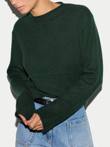 Cloud Cashmere Eldon Jumper | Green
