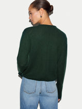 Cloud Cashmere Eldon Jumper | Green
