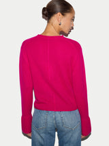 Cloud Cashmere Eldon Jumper | Hot Pink