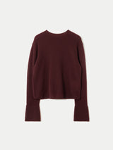 Cloud Cashmere Eldon Jumper | Burgundy