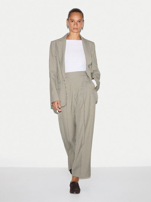 Check Sailor Trouser | Olive