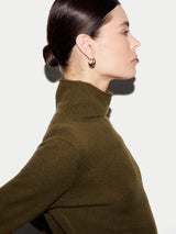 Cloud Cashmere Holden Polo | Khaki