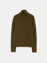Cloud Cashmere Holden Polo | Khaki