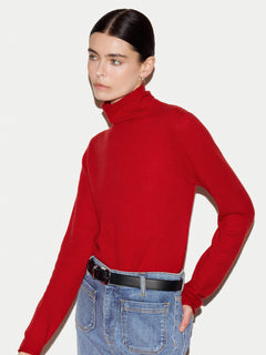 Cloud Cashmere Holden Polo | Red