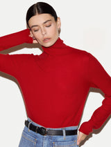 Cloud Cashmere Holden Polo | Red