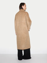 Wool Cashmere Double Faced Coat | Camel