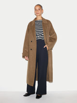 Modern Crepe Sailor Trouser | Navy