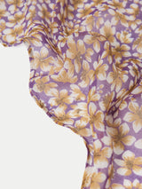 Modal Ditsy Scarf | Purple