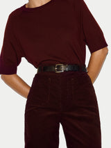 Rhea Baby Cord Trouser | Red