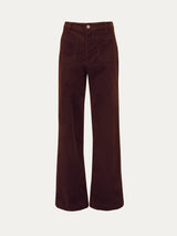 Rhea Baby Cord Trouser | Red