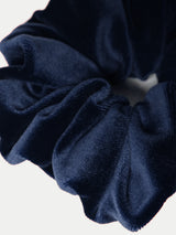 Velvet Scrunchie | Dark Navy