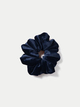 Velvet Scrunchie | Dark Navy
