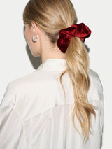 Velvet Scrunchie | Burgundy
