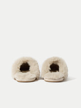 Faux Fur Slipper | Cream