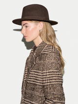 Wool Fedora | Brown