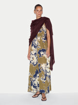 Wool Silk Pashmina | Burgundy