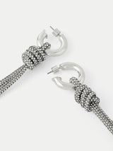 Sparkle Cord Earring | SILVER