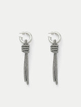 Sparkle Cord Earring | SILVER