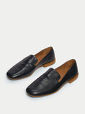 Jane Soft Leather Loafers | Black