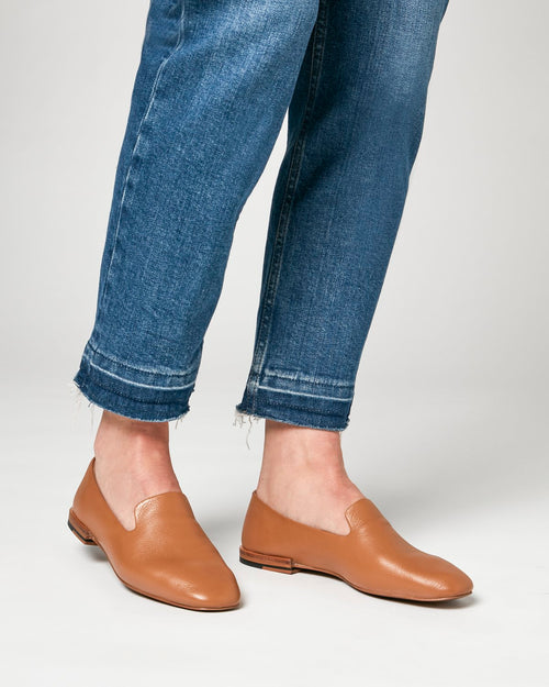 Jane Soft Leather Loafers | Tan