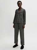 Chain Print Pyjama Modal | Navy