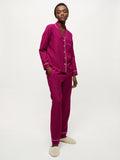 Cotton Herringbone Pyjamas | Pink