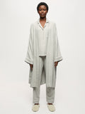 Herringbone Flannel Pyjamas | Grey