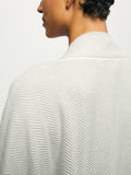 Herringbone Robe | Grey