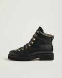 Burnham Leather Lace Up Boot | Black