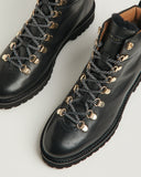 Burnham Leather Lace Up Boot | Black