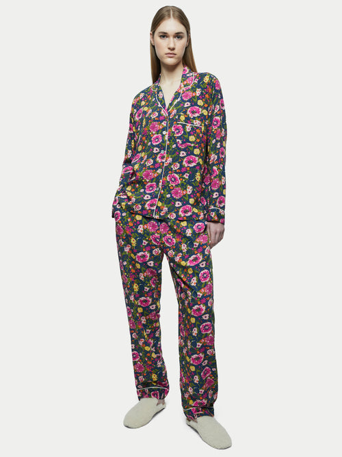 Wild Bouquet Modal Pyjama | Green