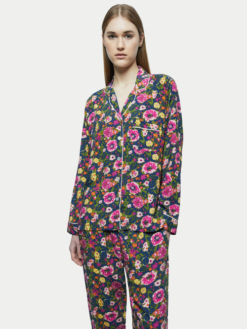 Wild Bouquet Modal Pyjama | Green