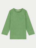 Linen Raglan Top | Green