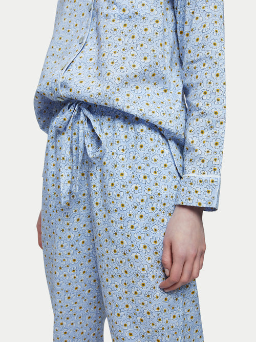 Cosmos Floral Pyjama | Blue