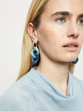 Resin Chain Earring | Blue