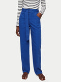 Cotton Hemp Hatton Trouser | Blue