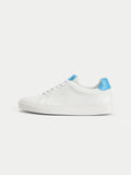 Miah Leather Trainer | Electric Blue
