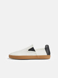 Langley Canvas Plimsoll | White