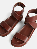 Crowle Leather Footbed Sandal | Tan
