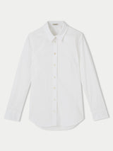 Fitted Cotton Shirt | White