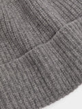 Wool Cashmere Hat | Light Grey