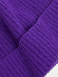 Wool Cashmere Hat | Purple