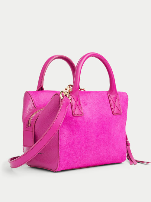 Alix Calf Hair Mix Mini Bag | Pink