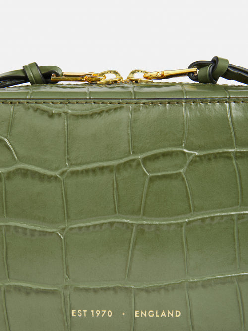 Farley Leather Crossbody | Green