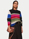 Collagerie Wool Stripe Jumper | Multi