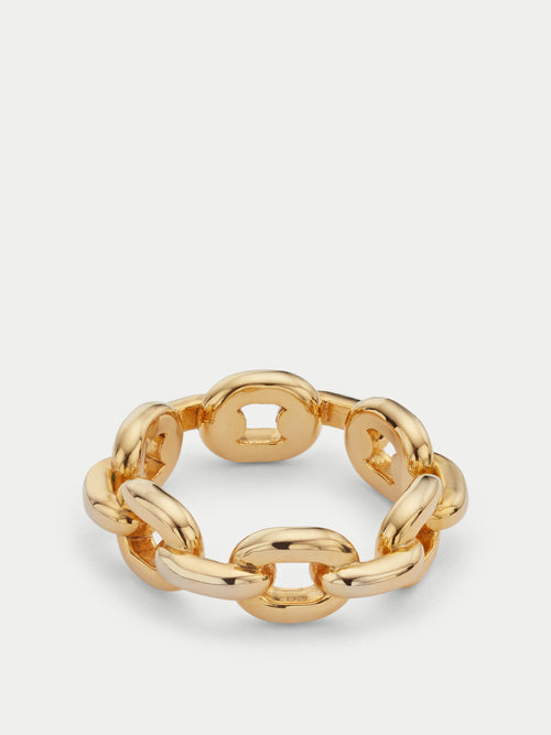 Oval Chain Ring | Gold – Jigsaw